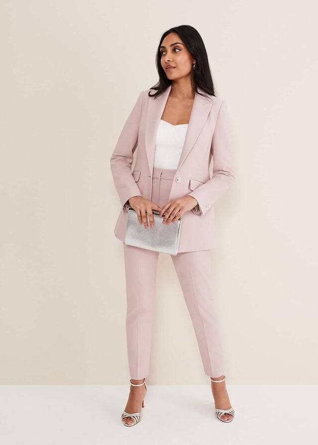 Pink Phase Eight Petite Eira Fitted Jackets | 1746XWQPM