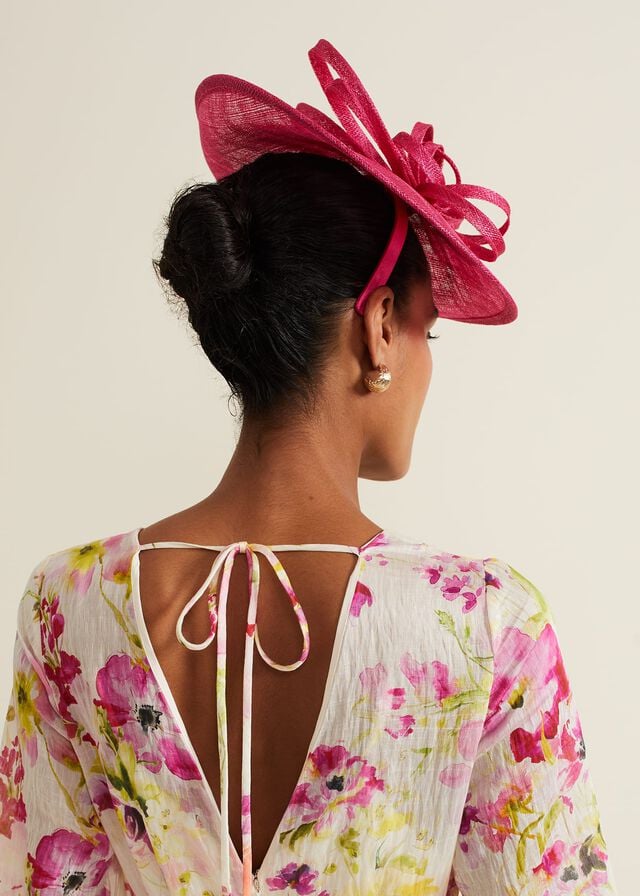 Pink Phase Eight Pink Triple Twist Disc Fascinator Hats | 4759LQJAZ