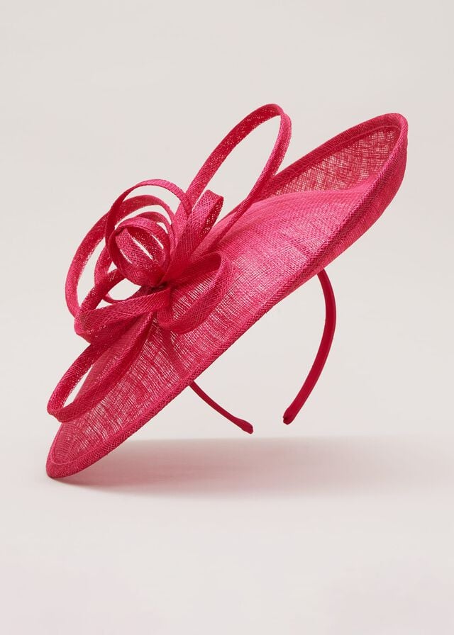Pink Phase Eight Pink Triple Twist Disc Fascinator Hats | 4759LQJAZ