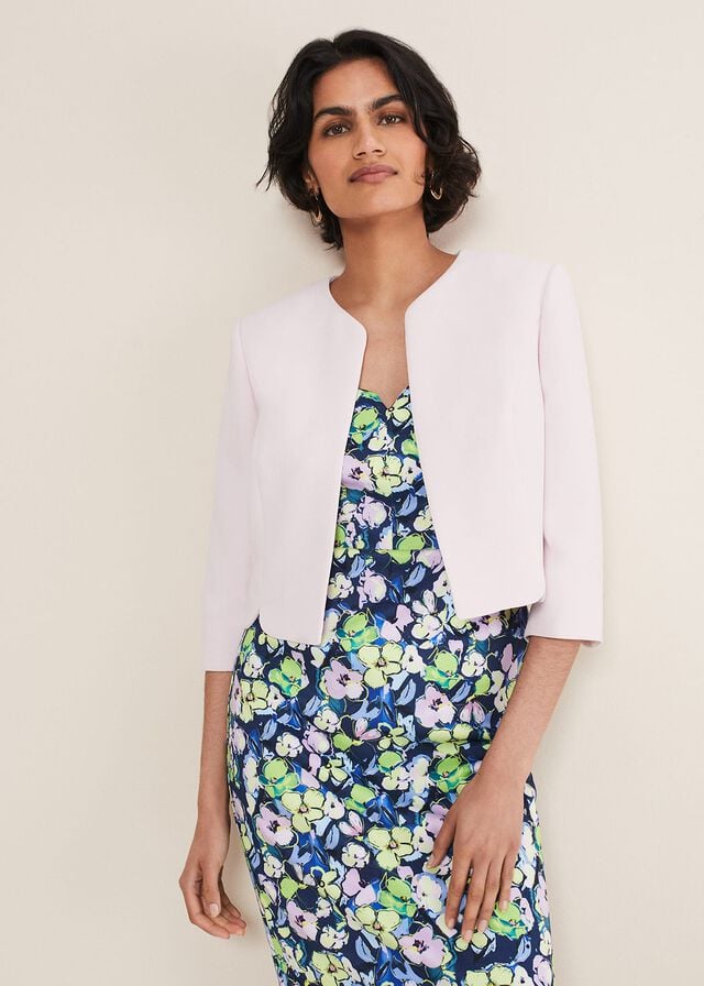 Purple Phase Eight Cara Textured Jackets | 2160FKLSI