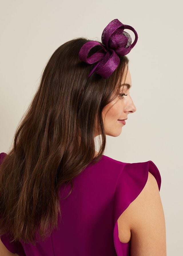Purple Phase Eight Flower Hats | 4105BEMCW