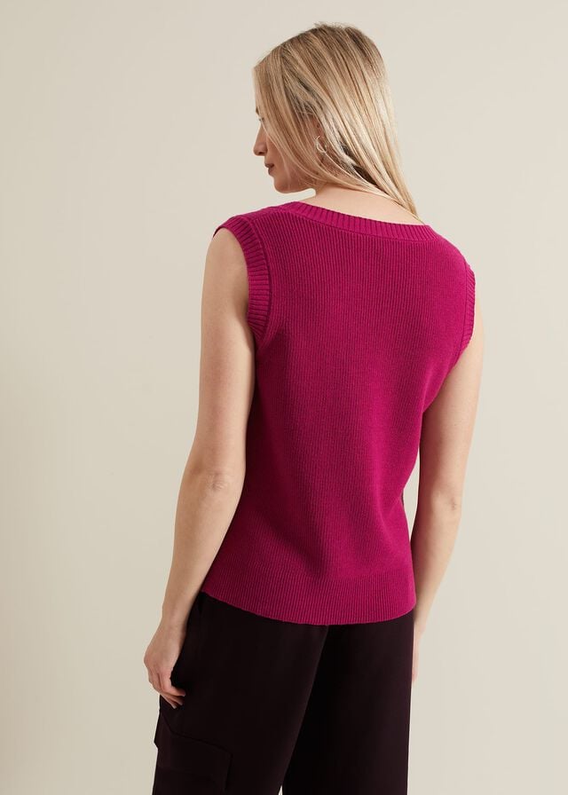Purple Phase Eight Marianna V Neck Knitwear | 7483DFAOP