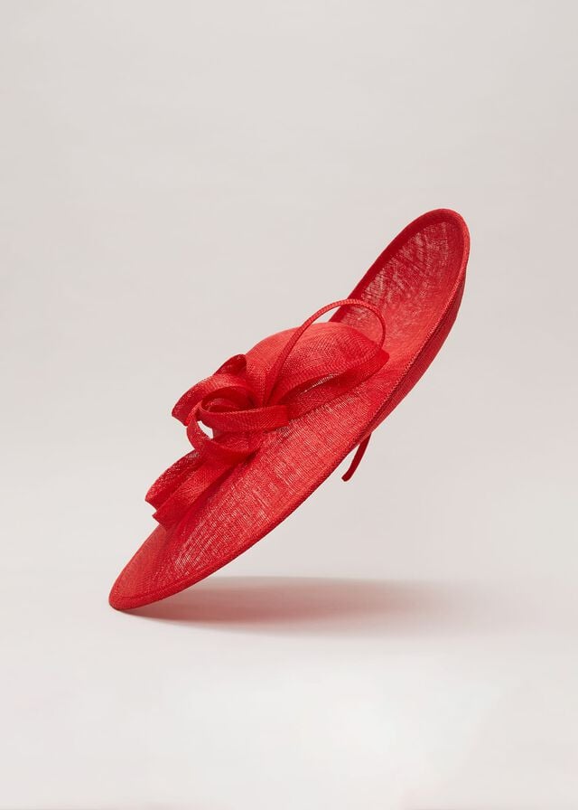 Red Phase Eight Loop Detail Statement Disc Hats | 3690PGUZC