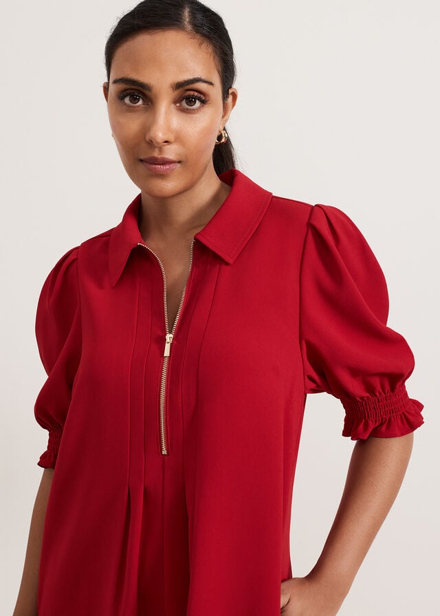 Red Phase Eight Petite Candice Dress | 3685QGHIU