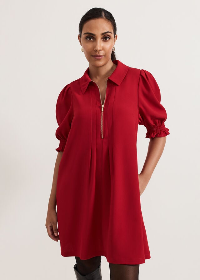 Red Phase Eight Petite Candice Dress | 3685QGHIU