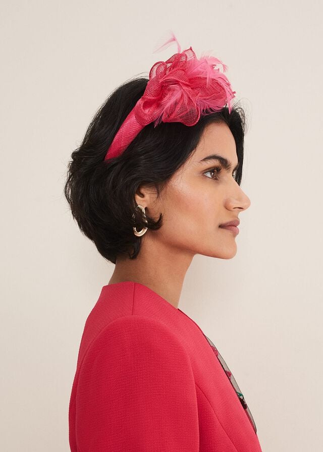 Red Phase Eight Pink Flower Hats | 8712EQGDV