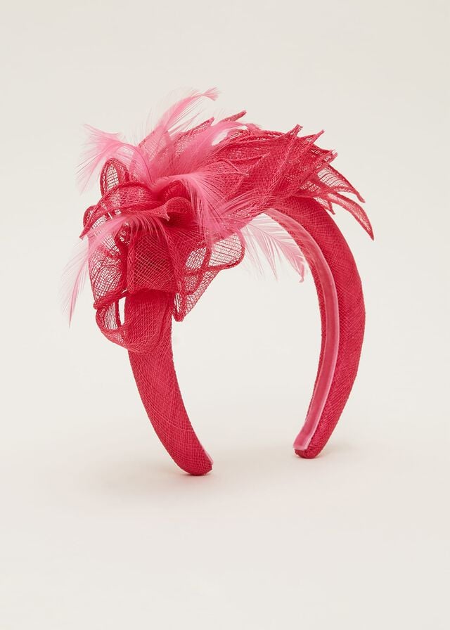 Red Phase Eight Pink Flower Hats | 8712EQGDV