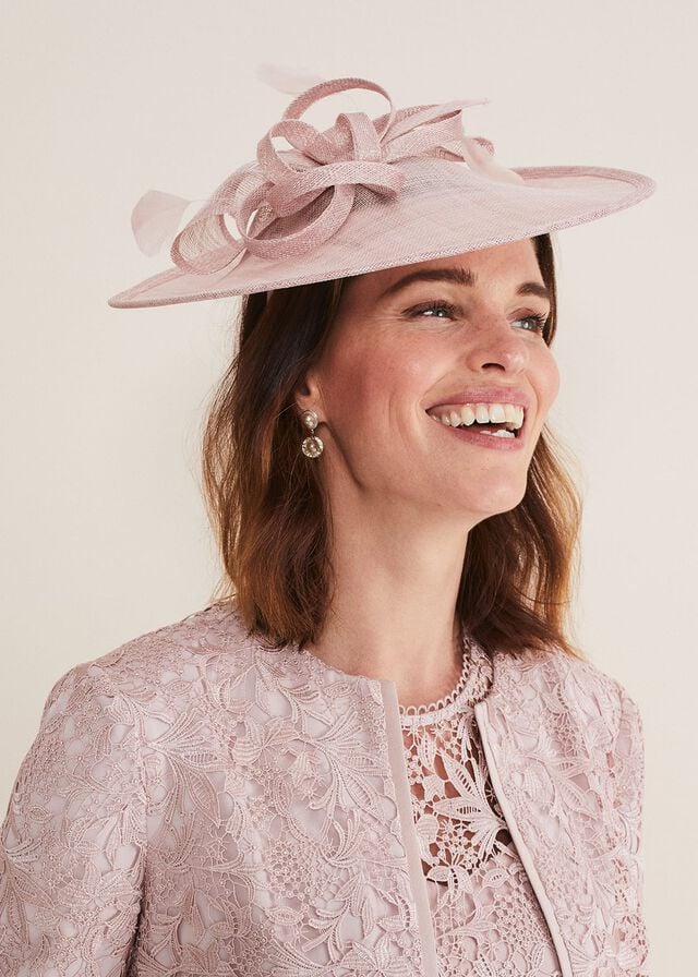 Rose Phase Eight Blush Fascinator Hats | 6438UHOIZ
