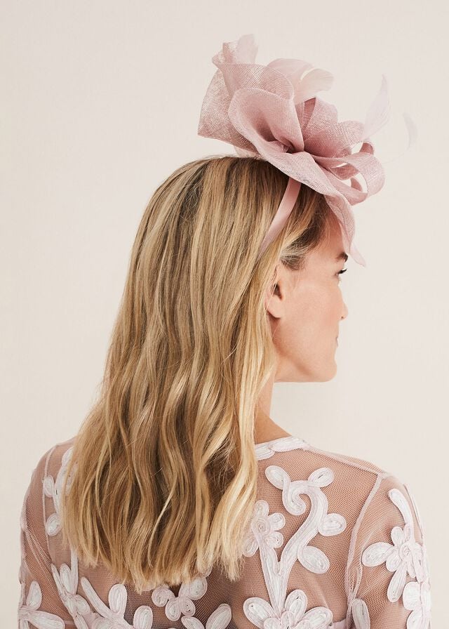 Rose Phase Eight Blush Oversized Fascinator Hats | 2571EKXIJ