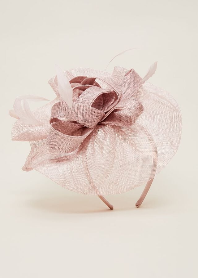 Rose Phase Eight Blush Oversized Fascinator Hats | 2571EKXIJ