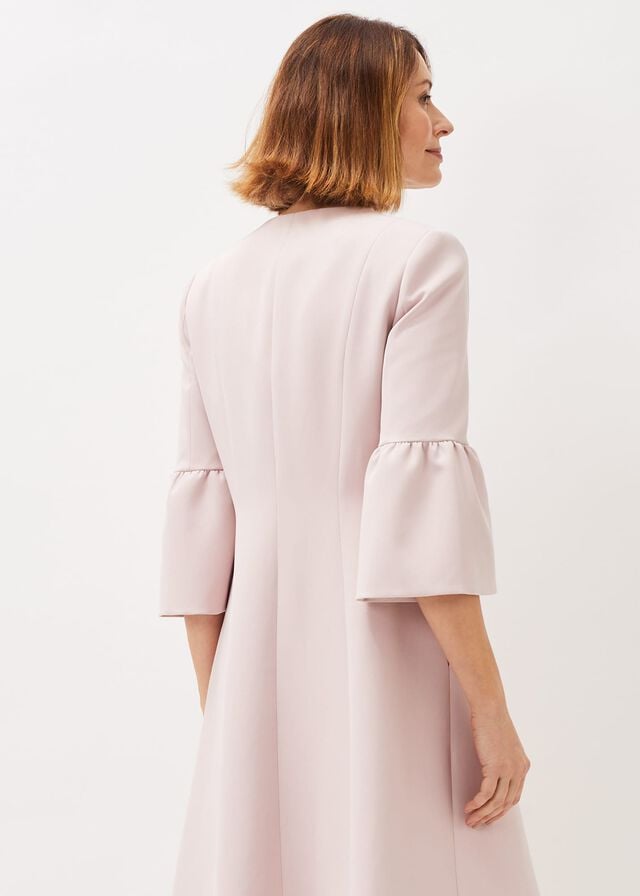 Rose Phase Eight Cheryl Frill Cuff Occasion Jackets | 9507VNHQU