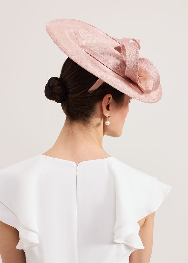 Rose Phase Eight Flower Oval Fascinator Hats | 9137UOZDP