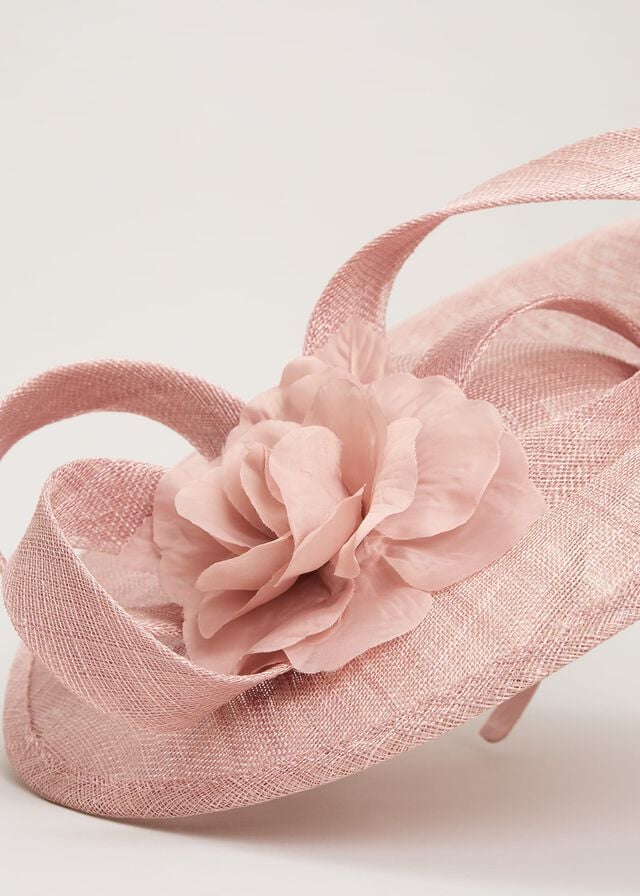 Rose Phase Eight Flower Oval Fascinator Hats | 9137UOZDP