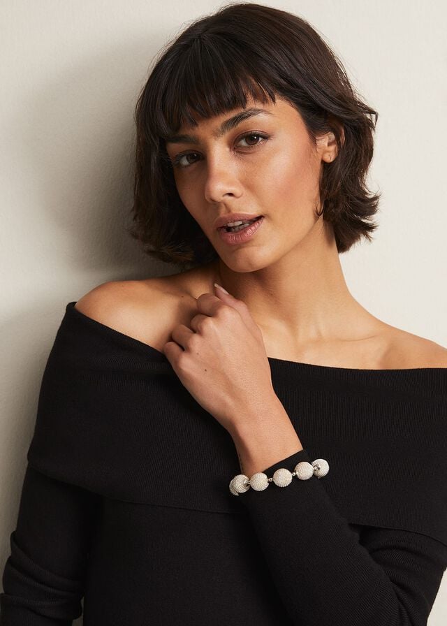 Silver Phase Eight Beaded Jewellery | 0594JPCXQ