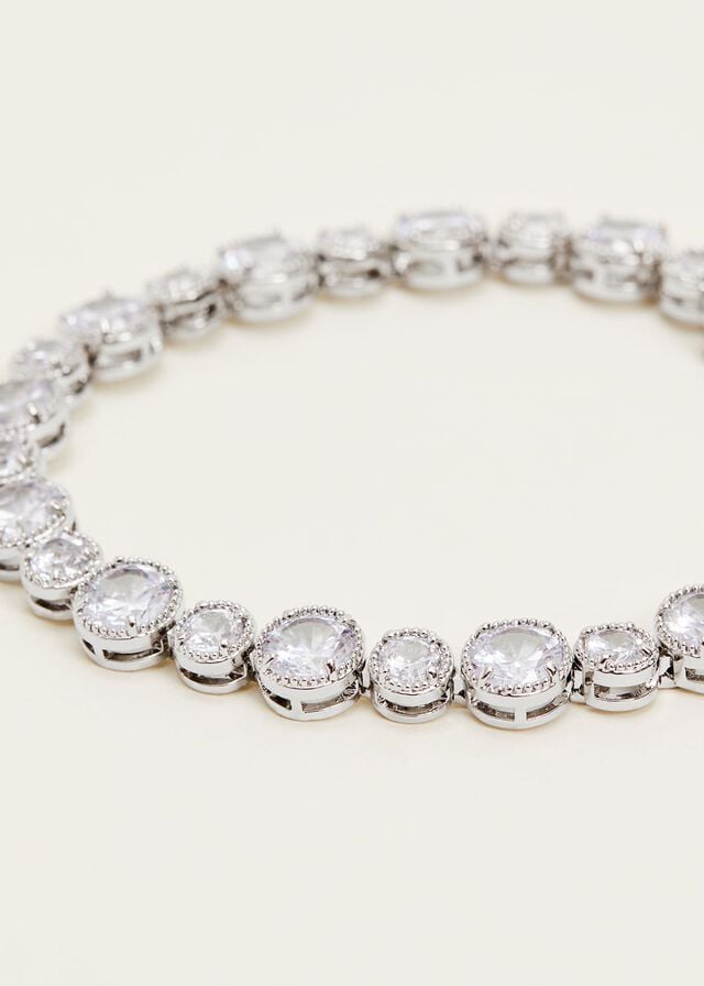 Silver Phase Eight Silver Beaded Jewellery | 4102IGLOF