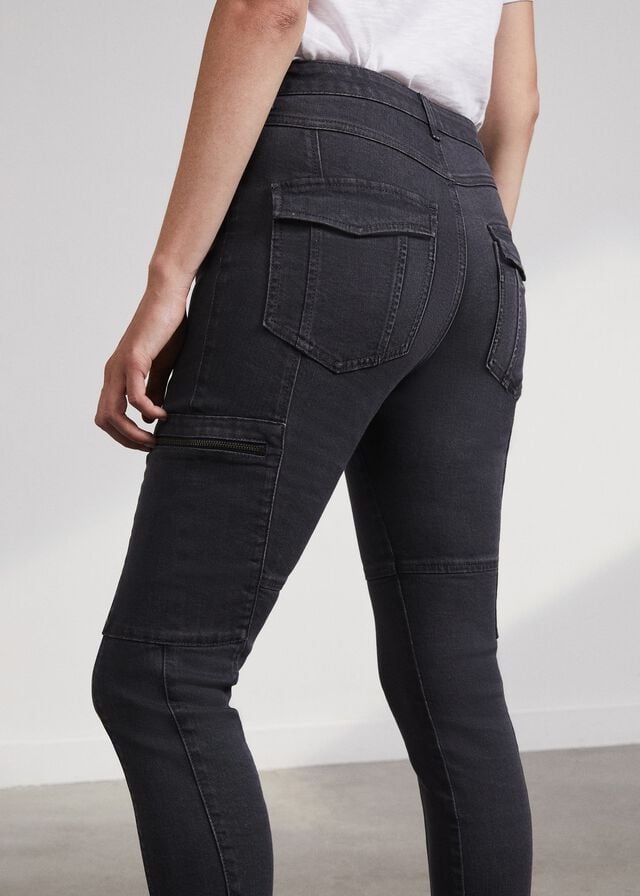Turquoise / Multicolor Phase Eight Cathy Cargo Jeans | 1380EAIWD