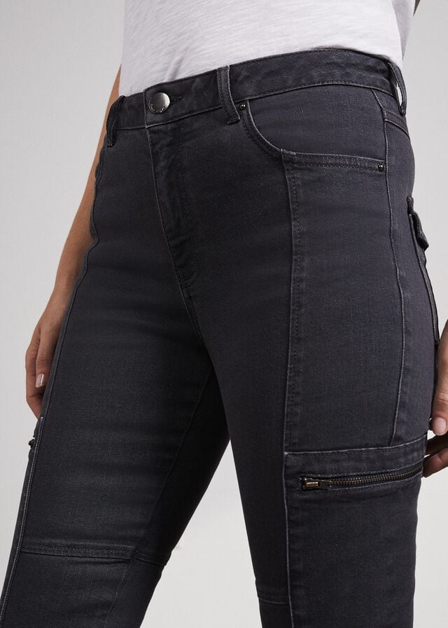 Turquoise / Multicolor Phase Eight Cathy Cargo Jeans | 1380EAIWD