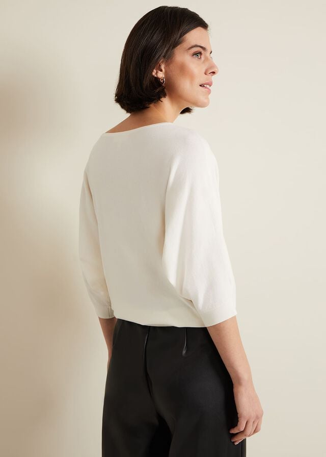 White Phase Eight Cristine Knitwear | 1592LFEPI