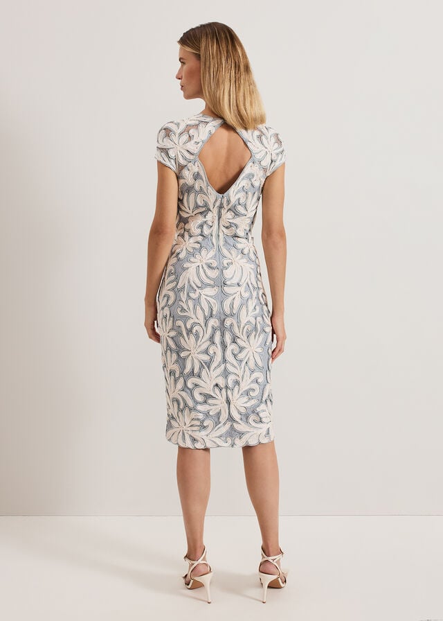 White Phase Eight Karima Dress | 8025DTZEU