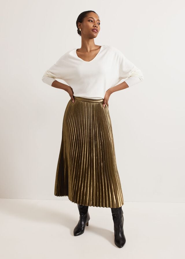 White Phase Eight Senita Fine Knitwear | 5369WGJFE