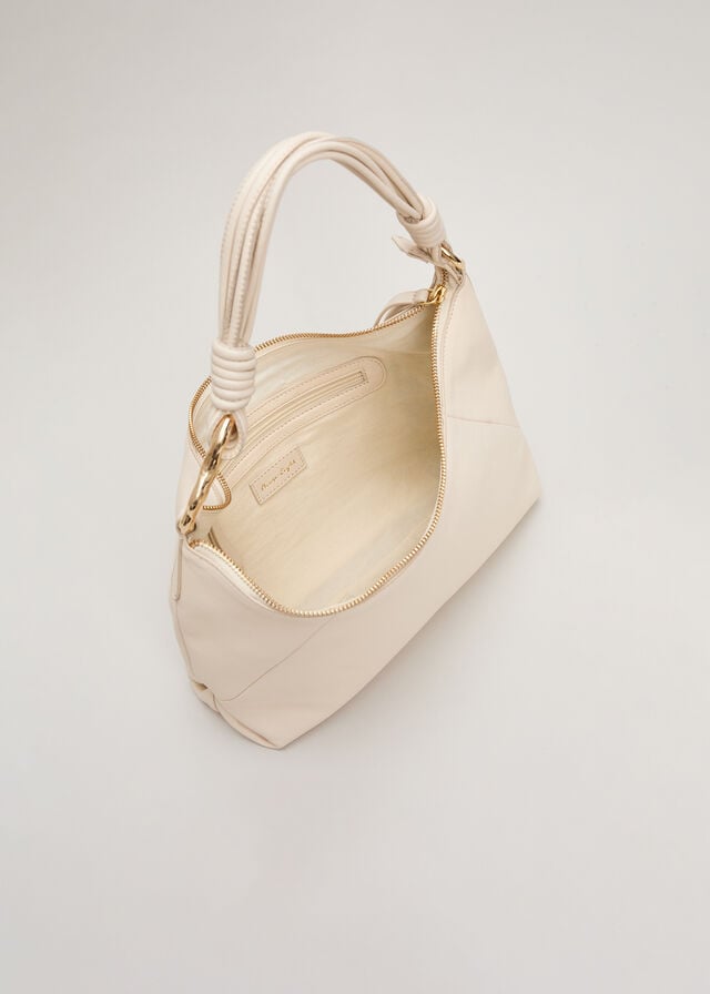 White Phase Eight Twisted Handle Bags | 8937HSCKZ